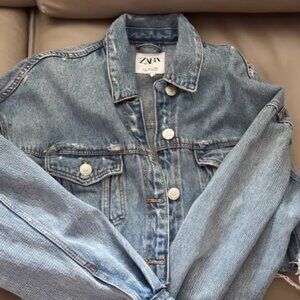 Zara women's denim jacket